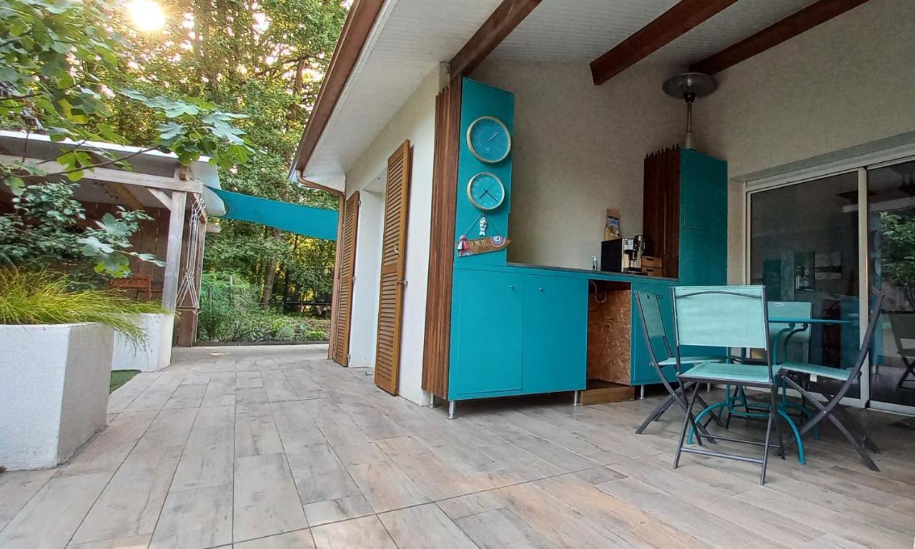 Chambre Chez L'Habitant Avec Spa Et Petit-Dejeuner En Lisiere De Foret Le Teich Eksteriør billede