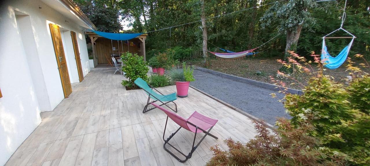Chambre Chez L'Habitant Avec Spa Et Petit-Dejeuner En Lisiere De Foret Le Teich Eksteriør billede